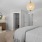 naturally lit bedroom