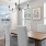 dining room with large windows